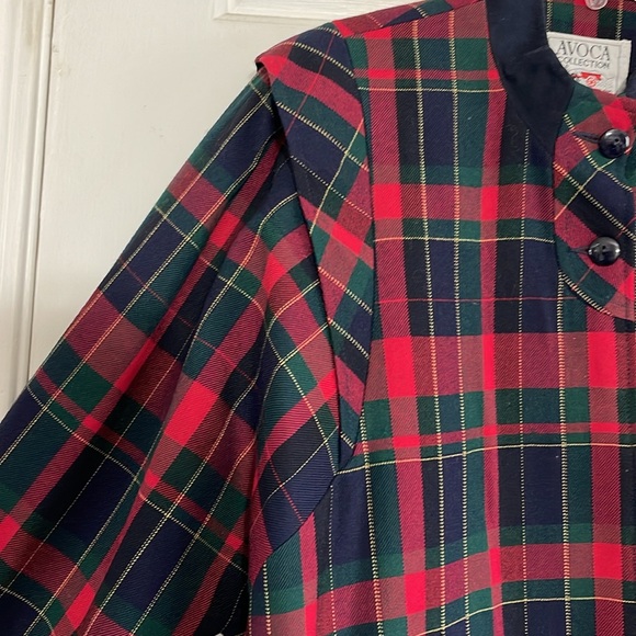 Avoca Plaid Button-Up Jacket - Picture 5 of 6